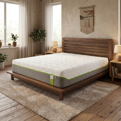 TEMPUR Hybrid Elite Medium Firm Tension Hypoallergenic Memory Foam Mattress - Super King