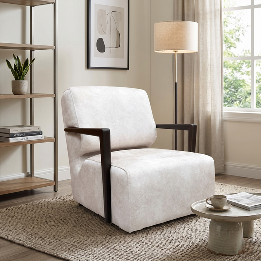 ‘Aura’ Kenzo Cream Dw Swivel Chair