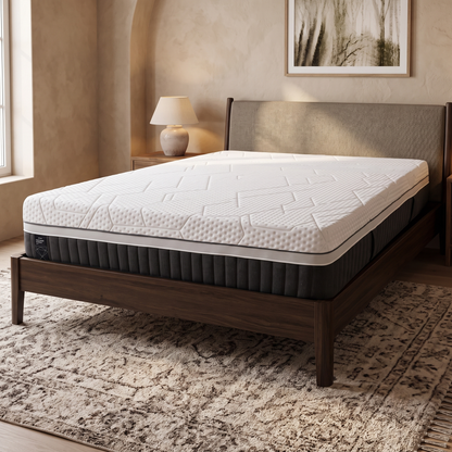 Emma Mattress Diamond Deluxe Hybrid Soft Tension Diamond Cool Foam Mattress - King Furniture Village