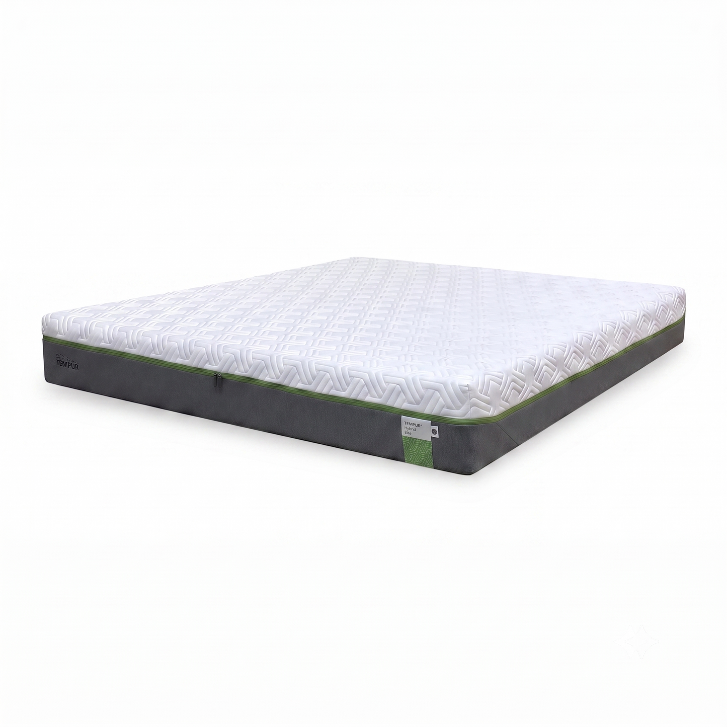 TEMPUR Hybrid Elite Medium Firm Tension Hypoallergenic Memory Foam Mattress - Super King