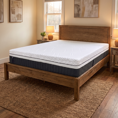 Emma Mattress Diamond Deluxe Hybrid Soft Tension Diamond Cool Foam Mattress - King