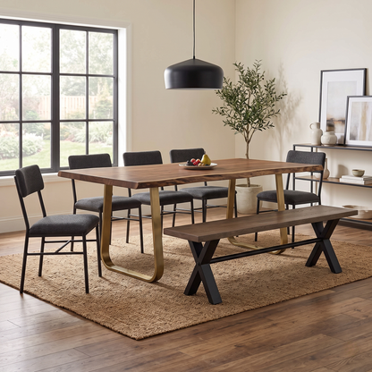 'Jupiter’ Solid Oak 140cm Dining Bench