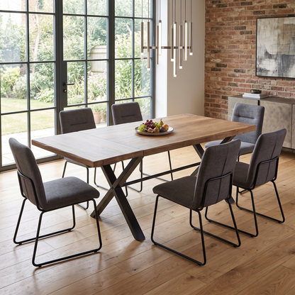 Bodahl 'Roma' 1 Oil Solid Oak Straight Edge 80cm Table Extension Leaf