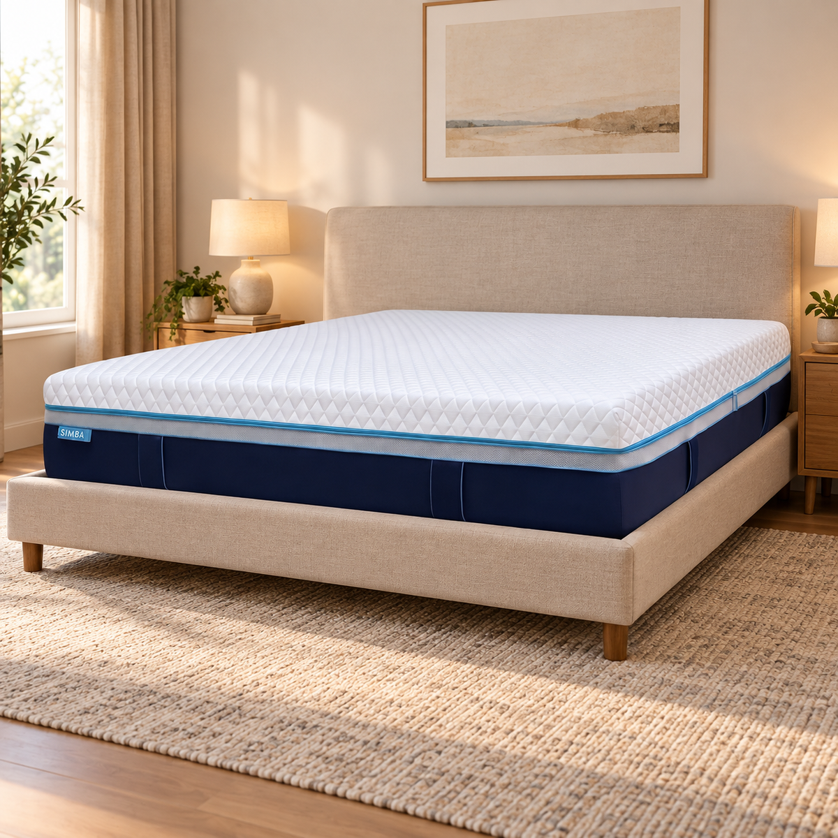 Simba Luxe Hybrid 5700 Pocket Springs Medium Firmness Mattress - Super King