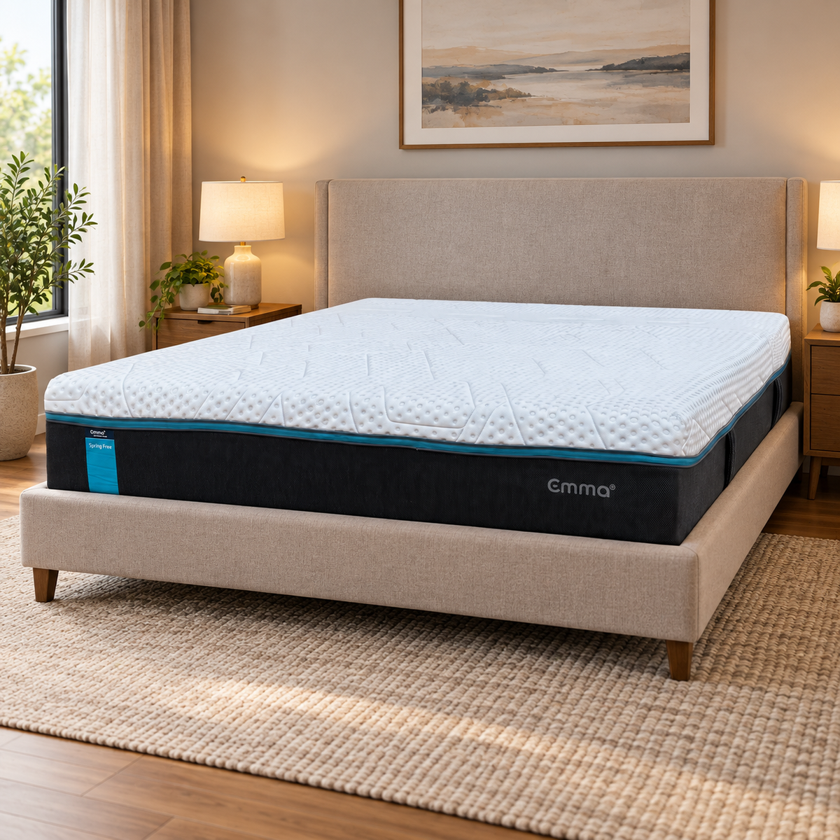 Emma Diamond Spring Free Mattress - Double