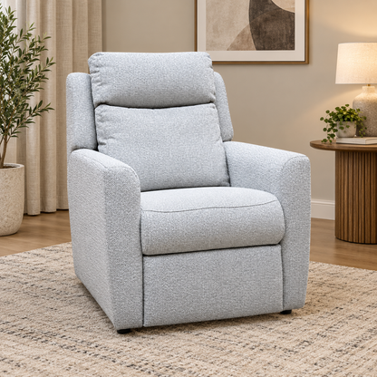 G Plan ‘Wren’ A011 Swift Cygnet Light Grey Fabric Chair