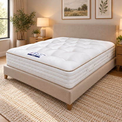 'Grace' 6000 Pocket Natural Double Sided Mattress - Double