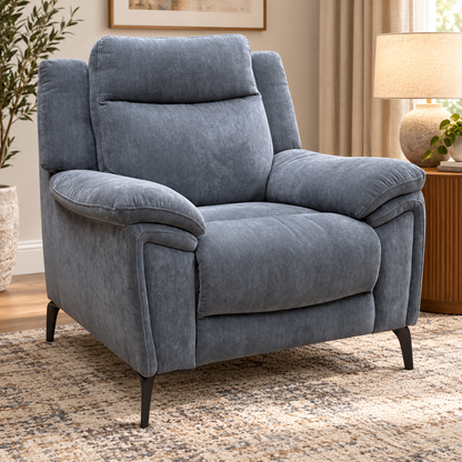 ‘Panache’ Manhattan Charcoal Grey Fabric Chair