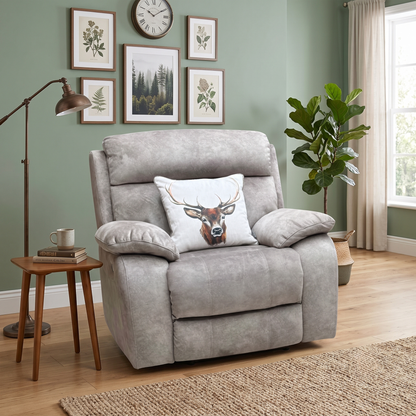 ‘Moreno’ Bfa-Bnn-R29 Mink Fabric Power Recliner Chair
