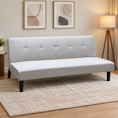'Dax' Natural Fabric Sofa Bed