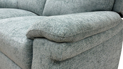 Comfort Story ‘Serene’ Baby Blue Fabric 2 Seater Sofa