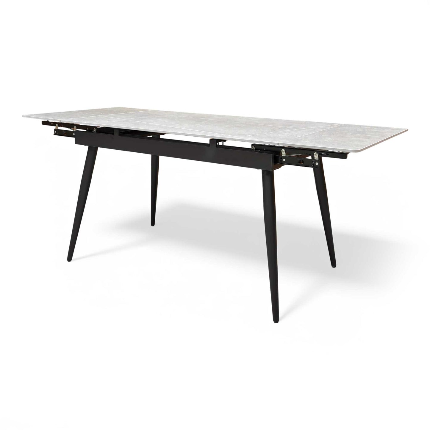 ‘Mason’ Grey Ceramic Top 120cm Extending Dining Table