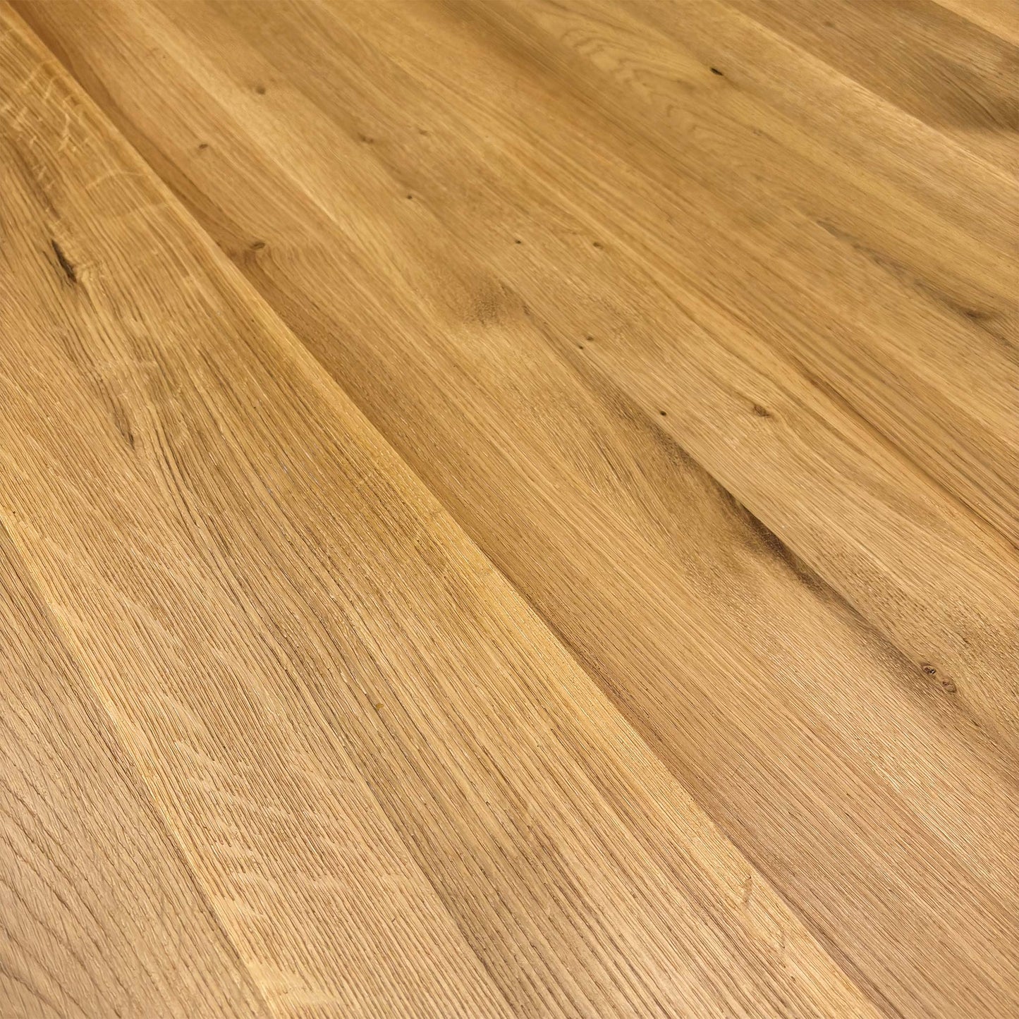 'Earth' Solid Oak 190cm Dining Table with X-Shaped Legs