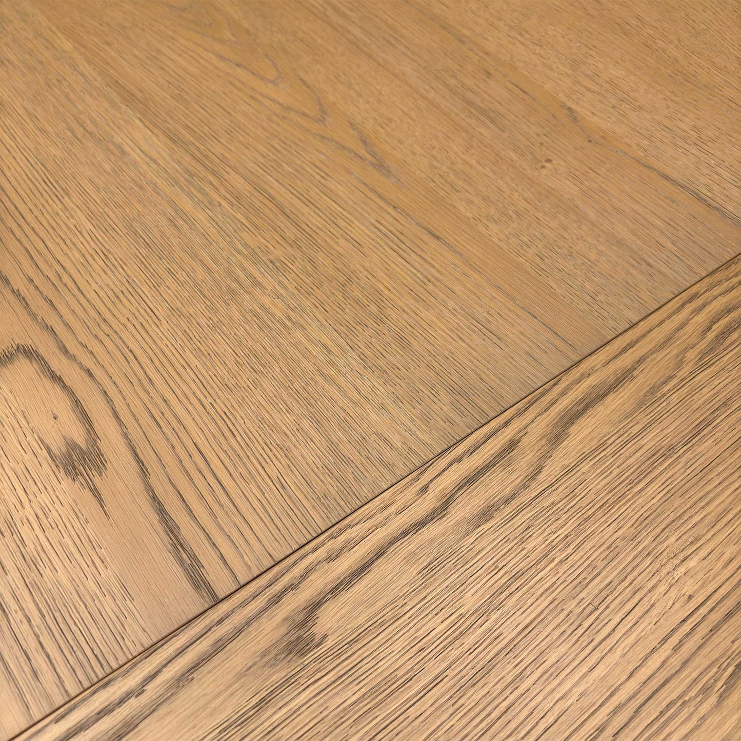 'Earth' Solid Oak 160cm Pop-Up Extending Dining Table