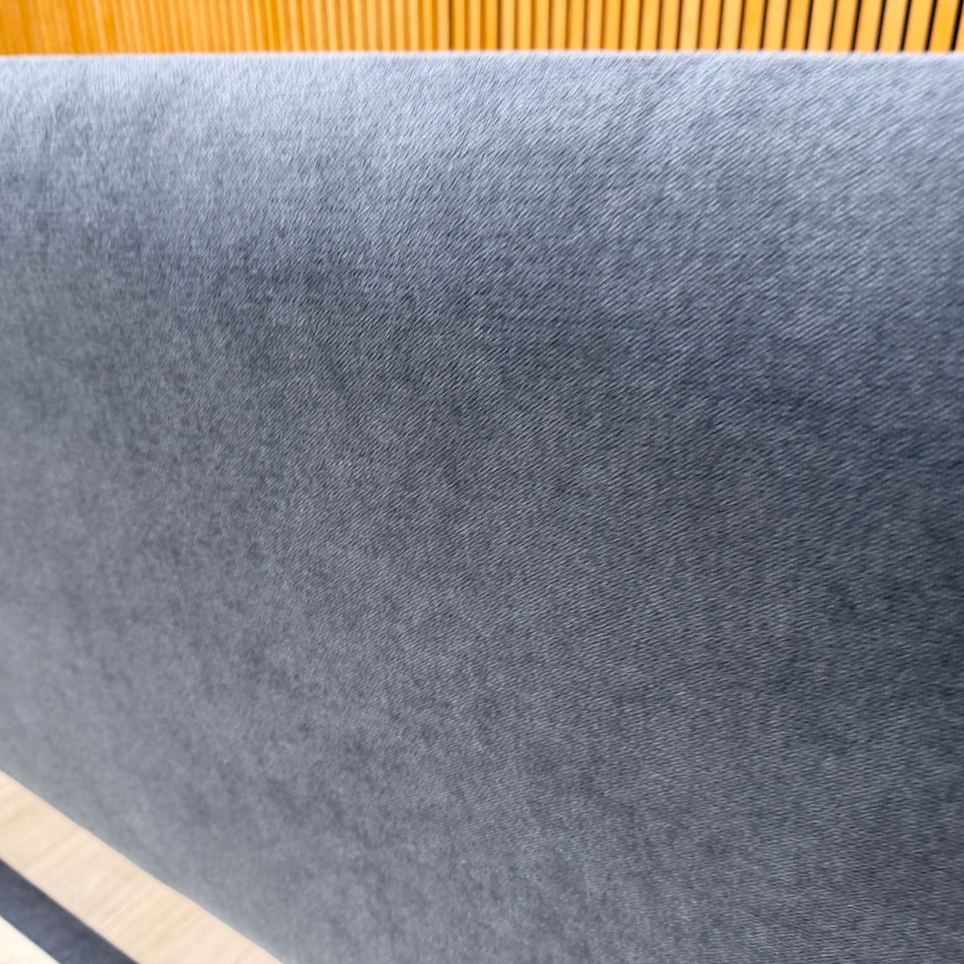 'Roma' Venice Carbon Fabric Headboard + 2 Draw Divan Base - Double Highgrove