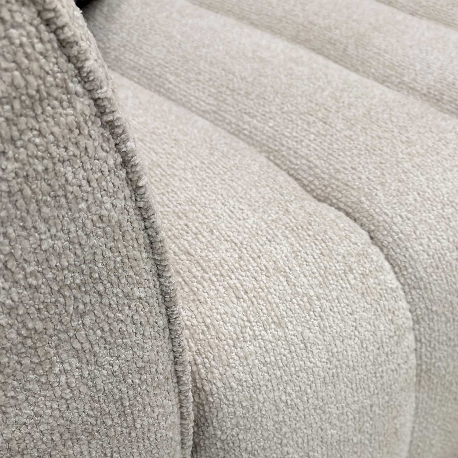 Michelle Keegan Home 'Mikah' Natural Fabric 3 Seater Sofa Very.com
