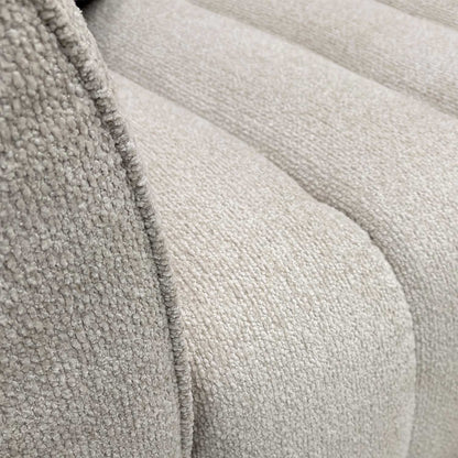 Michelle Keegan Home 'Mikah' Natural Fabric 3 Seater Sofa Very.com
