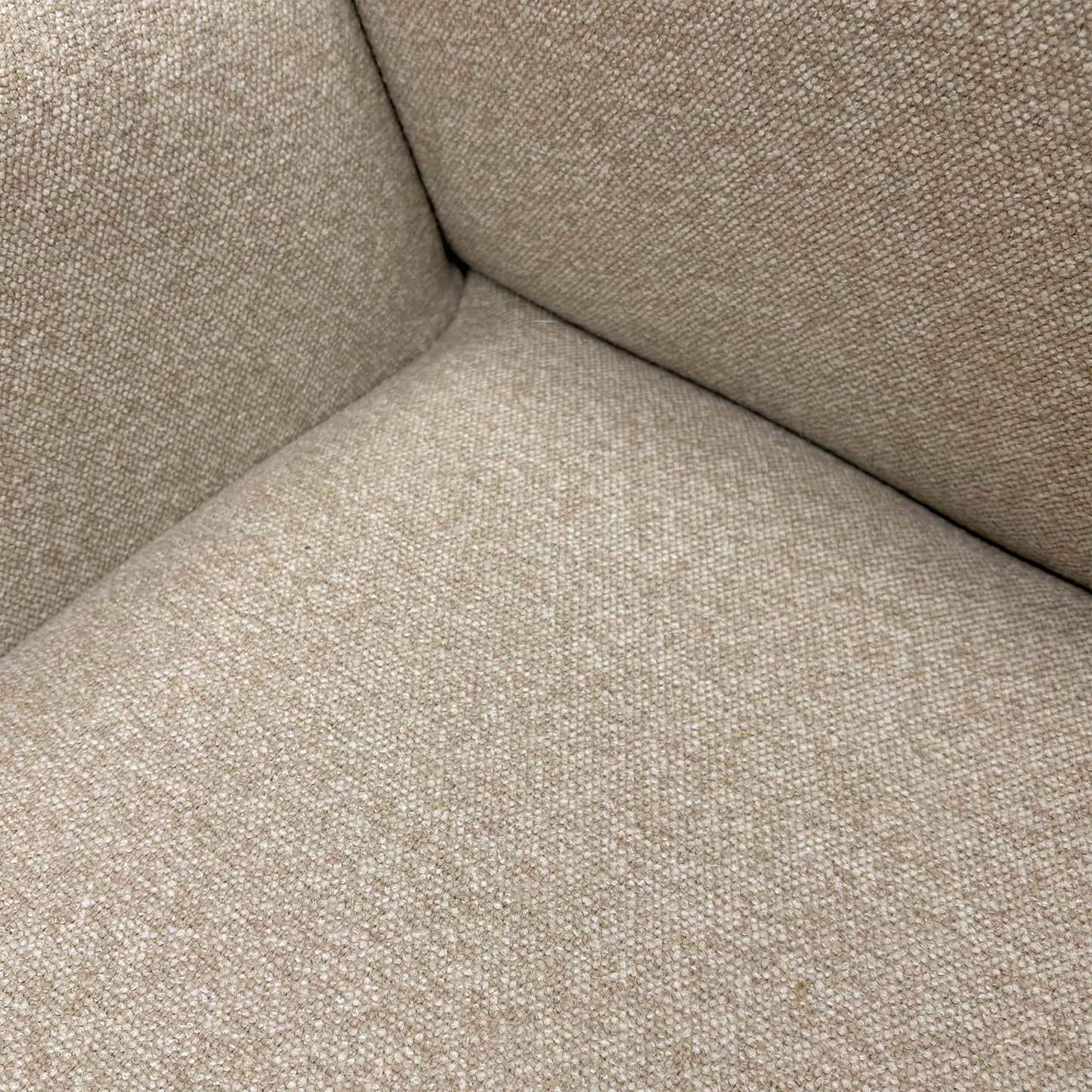 'Mirage' Neutral Fabric Swivel Dining Arm Chairs - Set of 4 Furniture Village