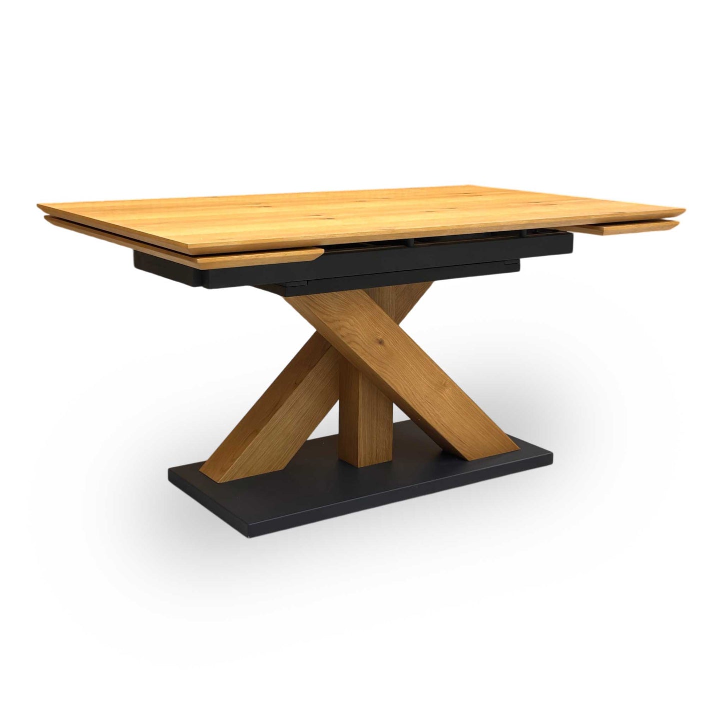 'Aydin' Solid Oak 150cm Extending Dining Table