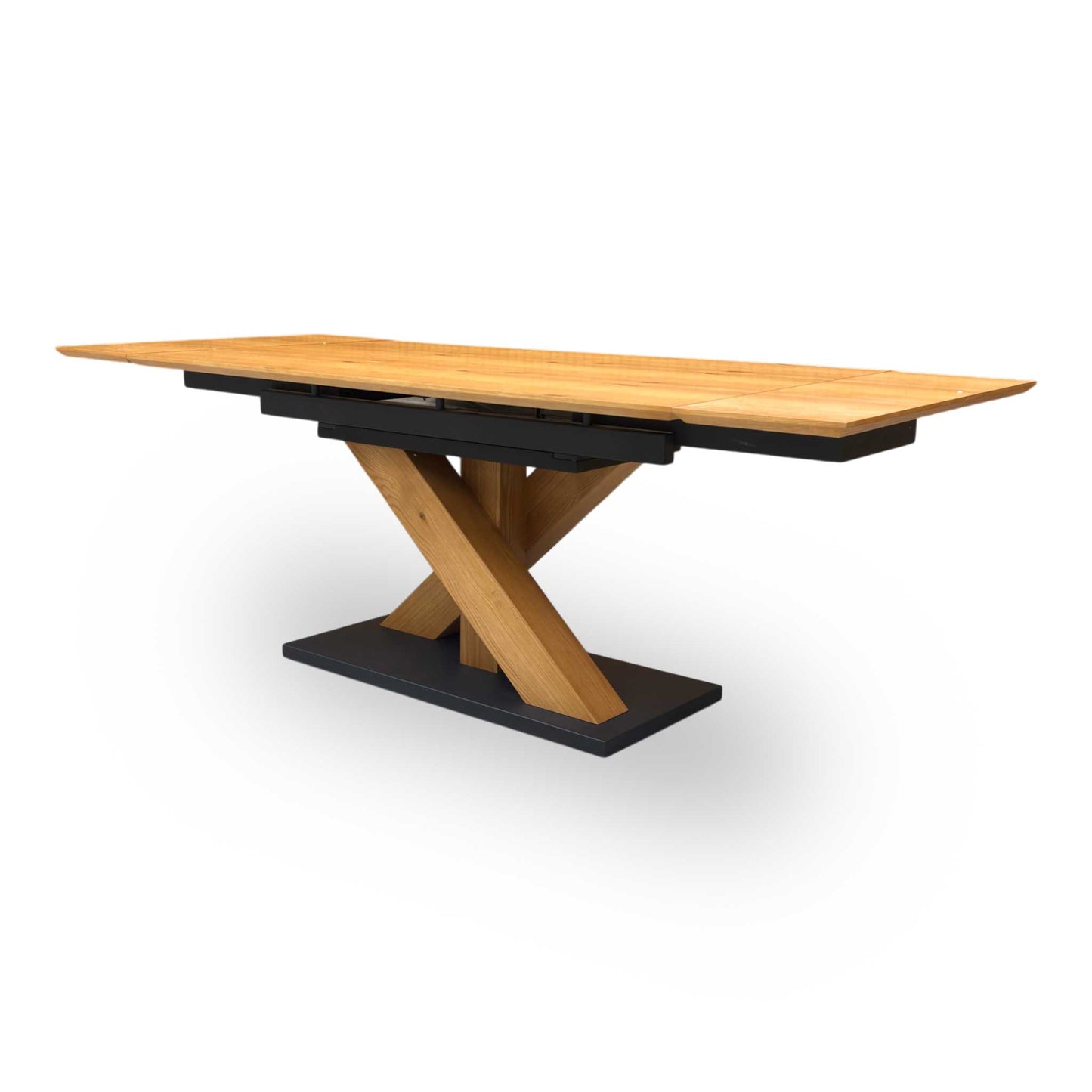'Aydin' Solid Oak 150cm Extending Dining Table