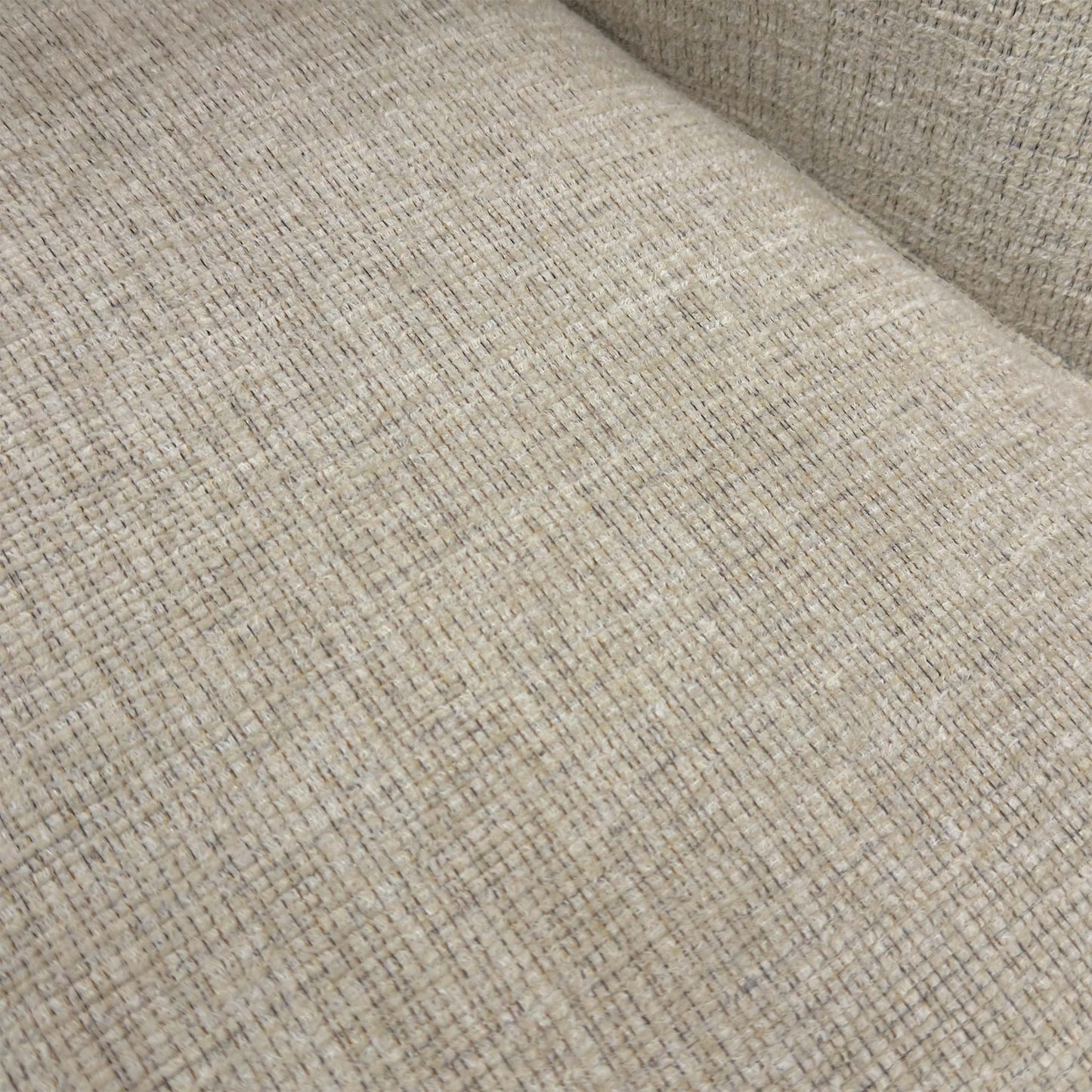 'Tiber' Alabaster Beige Fabric Cantilever Dining Chairs - Set of 4