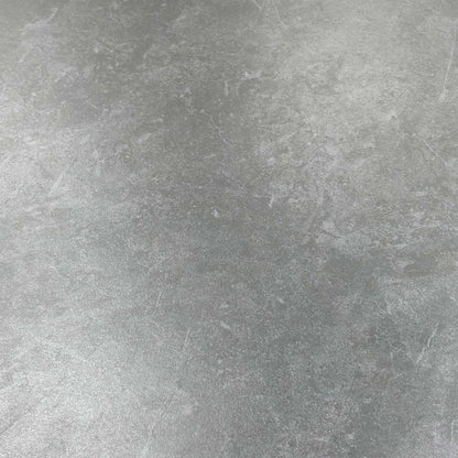 'Warrior' Grey Sintered Stone Swivel Extending Dining Table