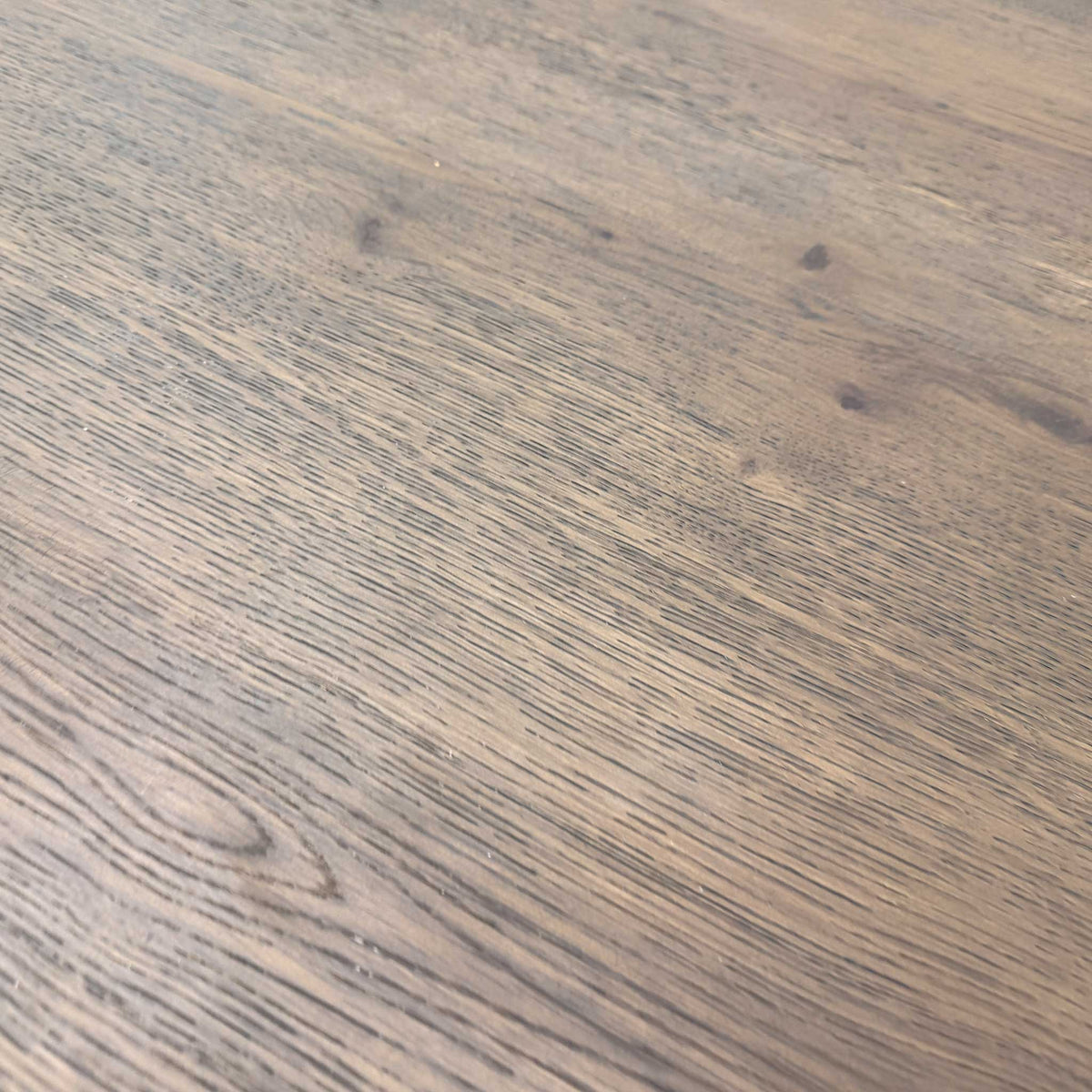 'Jai' Dark Oak Solid Oak Large Extending Dining Table