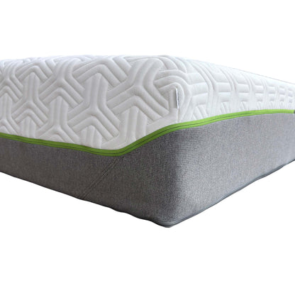 TEMPUR Hybrid Luxe Medium Firmness Tension Hypoallergenic Memory Foam Mattress - King