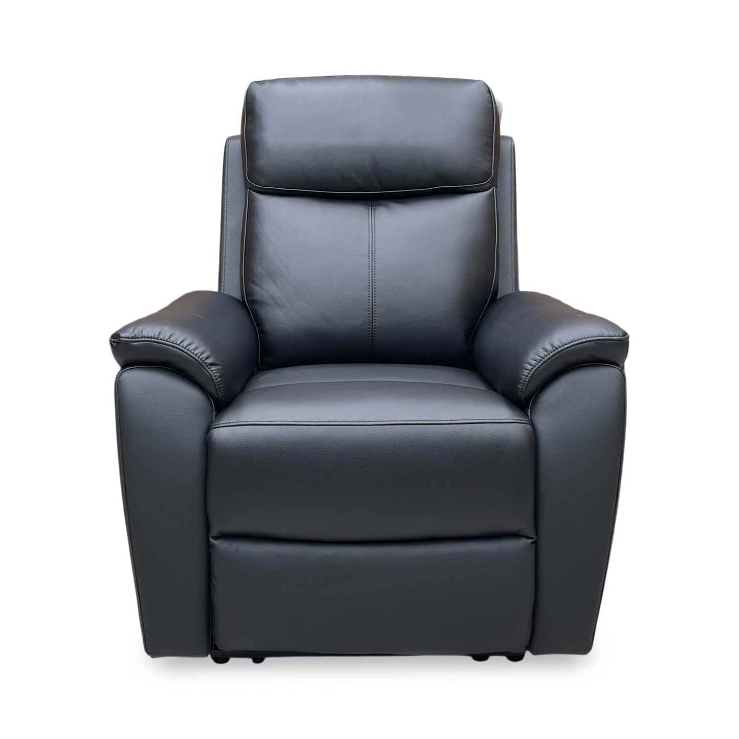 'Kingsmere' Black Leather Power Recliner Chair Very.com