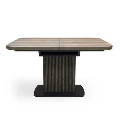 'Jai' Dark Oak Small Extending Dining Table Furniture Village