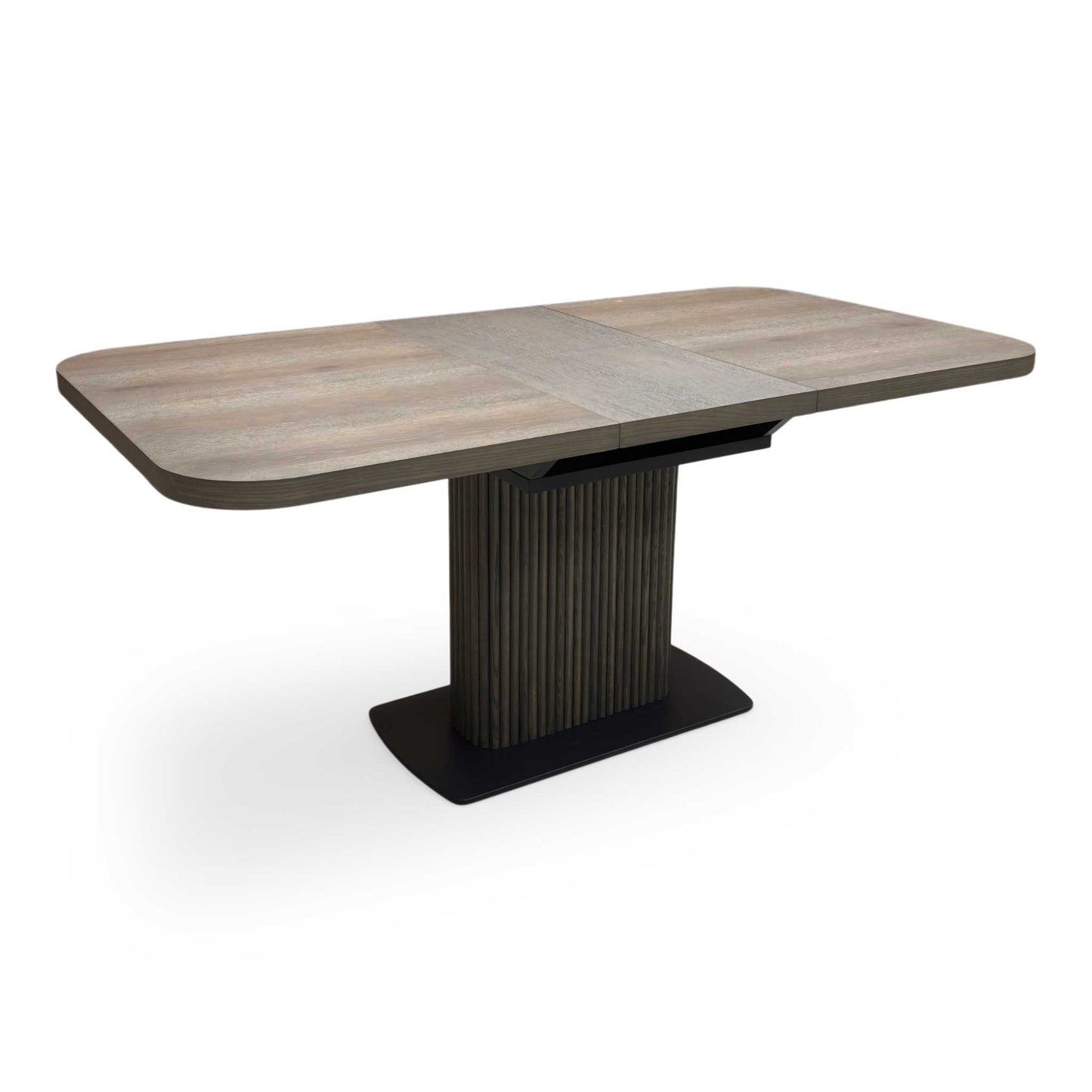 'Jai' Dark Oak Small Extending Dining Table Furniture Village