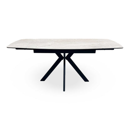 ‘Quattro’ Ceramic Top Extending Draw Leaf Table
