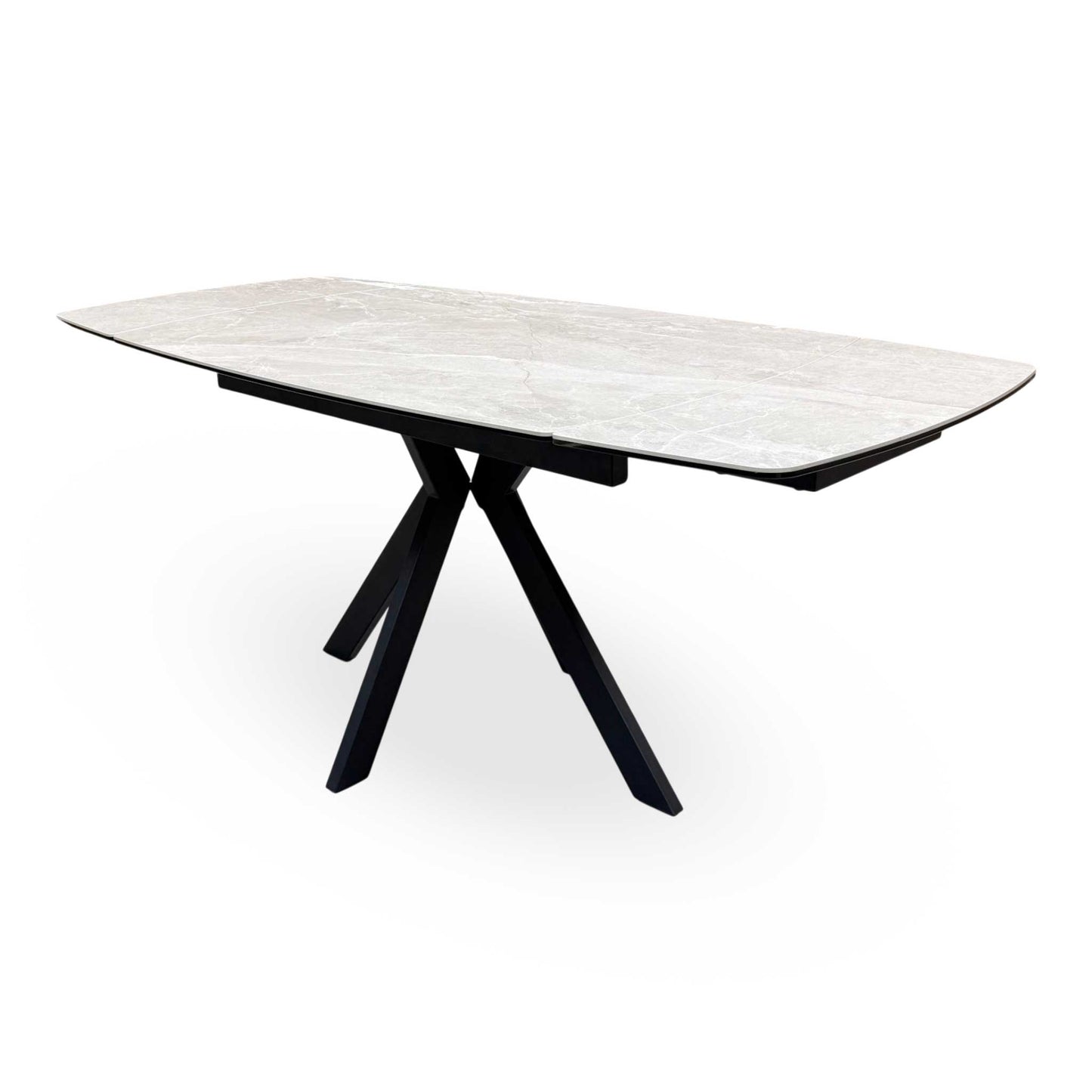 ‘Quattro’ Ceramic Top Extending Draw Leaf Table