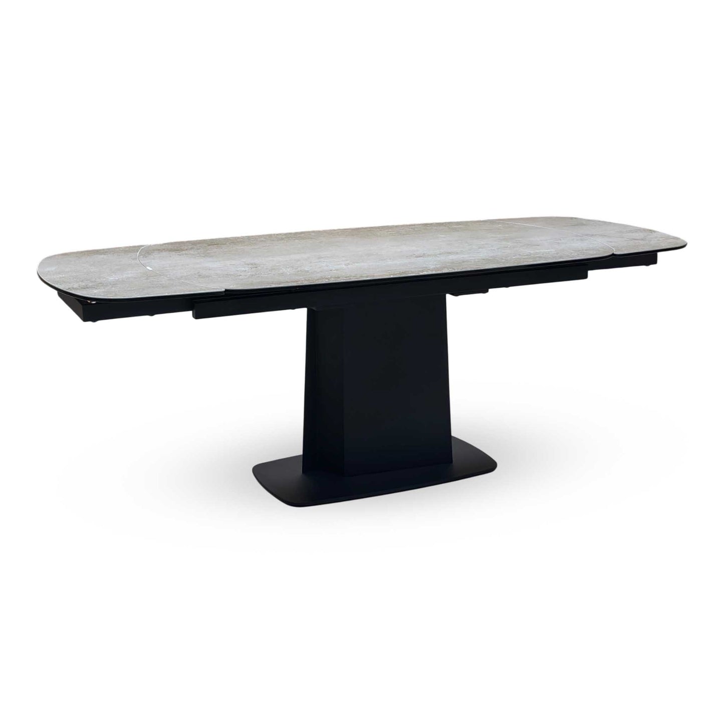 ‘Catalina’ Grey Ceramic Top Small Extending Dining Table