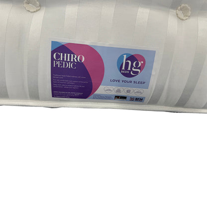 'Chiropedic' 1000 Pocket Spring Hand-Tufted Double Sided Mattress - Double