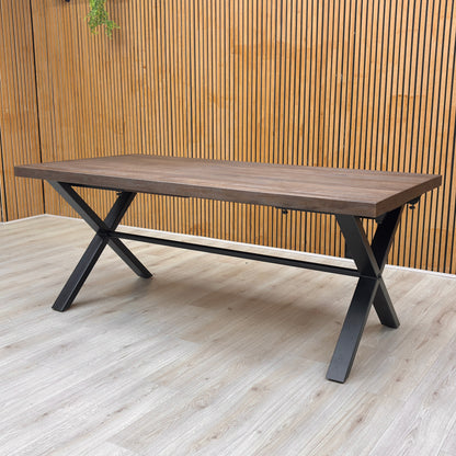 'Mars' Solid Oak 190cm Dining Table