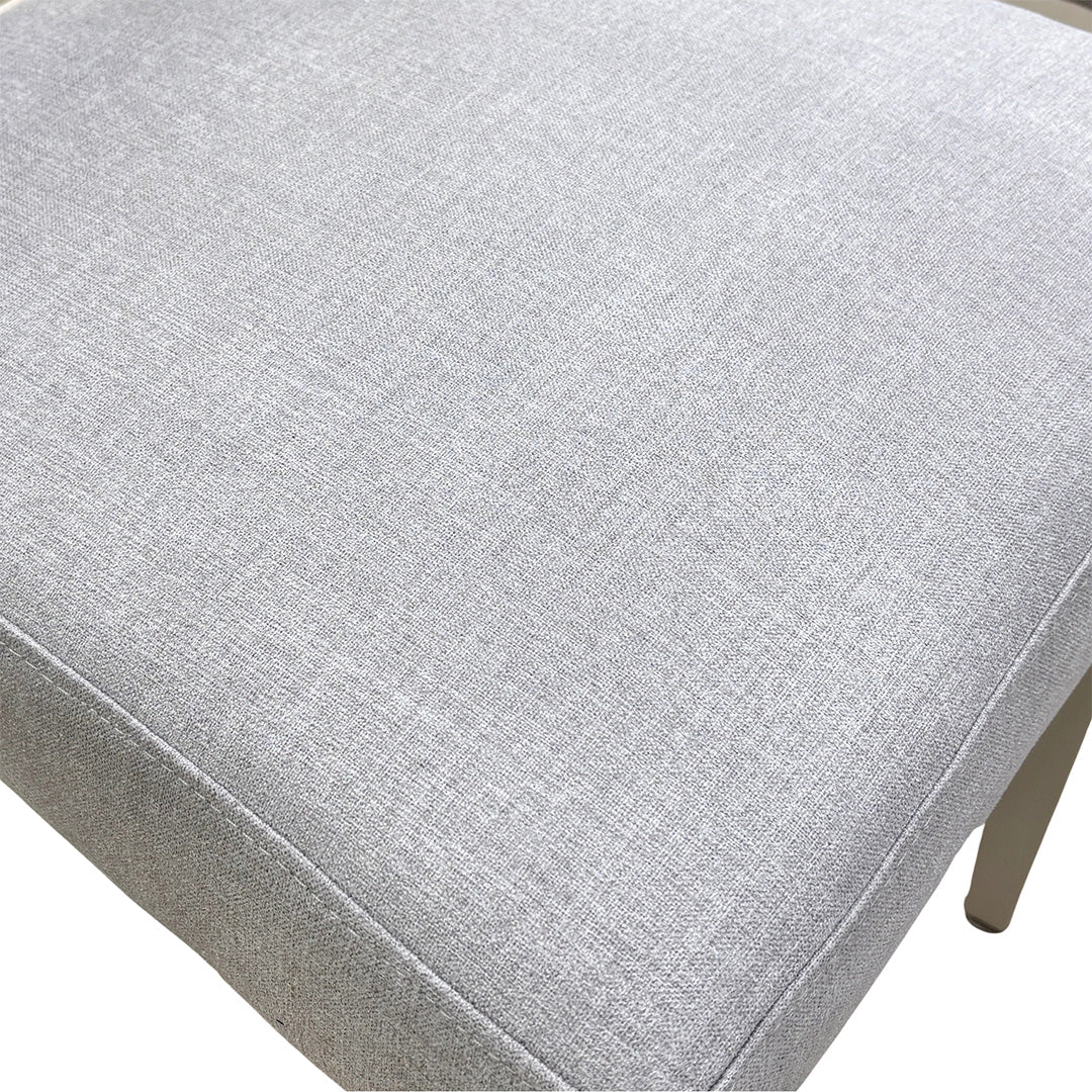 'Durham' High Back Wooden Upholstered Dining Chairs - Set of 4