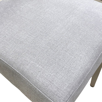 'Durham' High Back Wooden Upholstered Dining Chairs - Set of 4