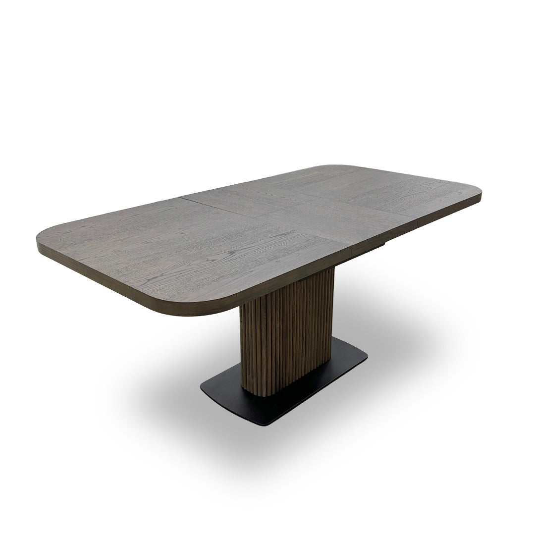 ‘Jai’ Small Solid Oak 130cm Extending Dining Table
