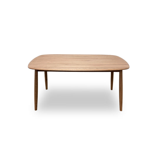 'Stockholm' Solid Oak Fixed Dining Table