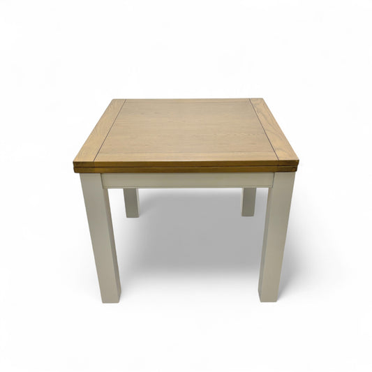 Furnitureland 'Hamilton' Solid American Oak Flip Top Extending Dining Table