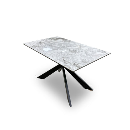 ‘Kos' Ceramic Top Fixed Dining Table