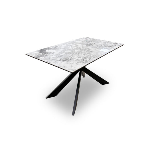 ‘Kos' Ceramic Top Fixed Dining Table