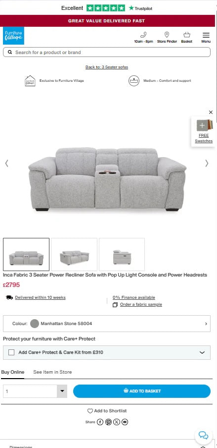 Price comparison