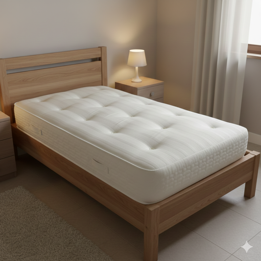 'Chiropedic' 1000 Pocket Spring Hand-Tufted Double Sided Mattress - Single