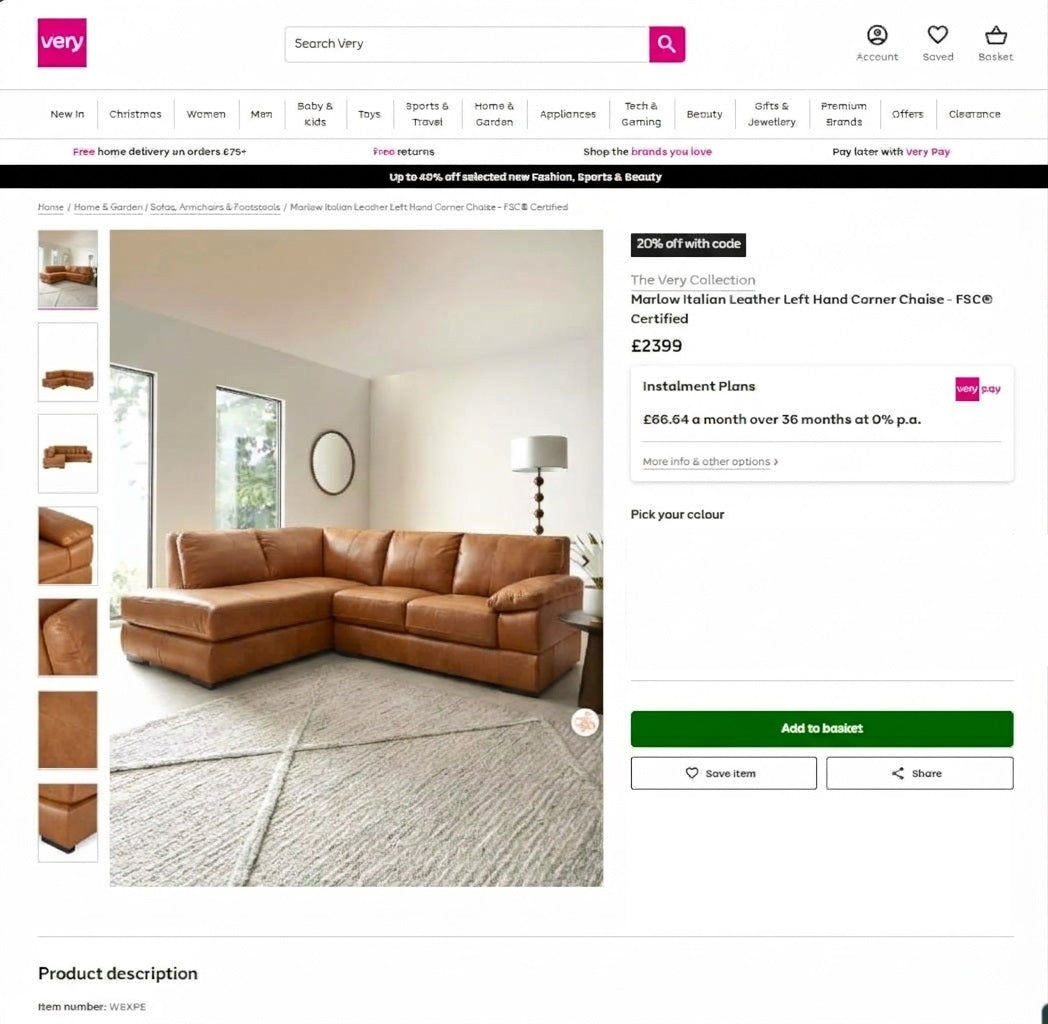 Price comparison