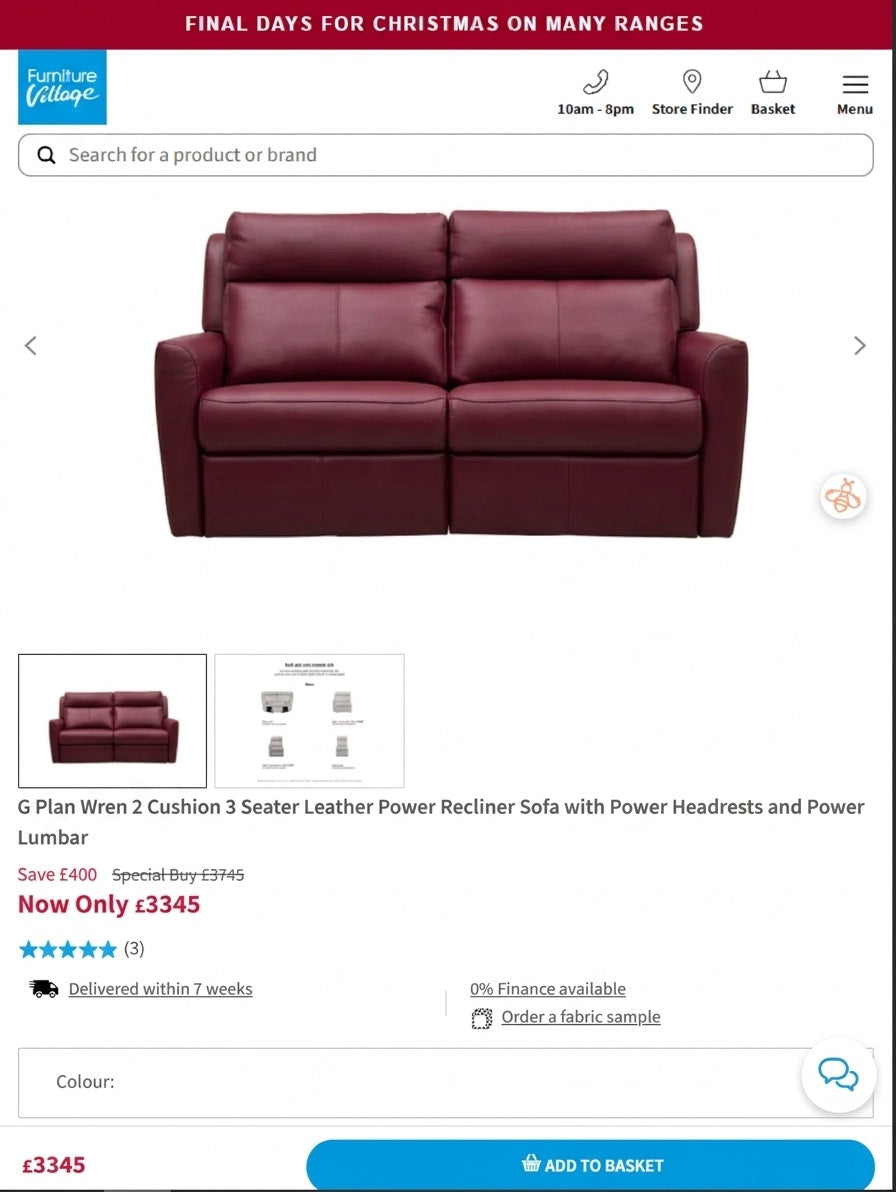 Price comparison