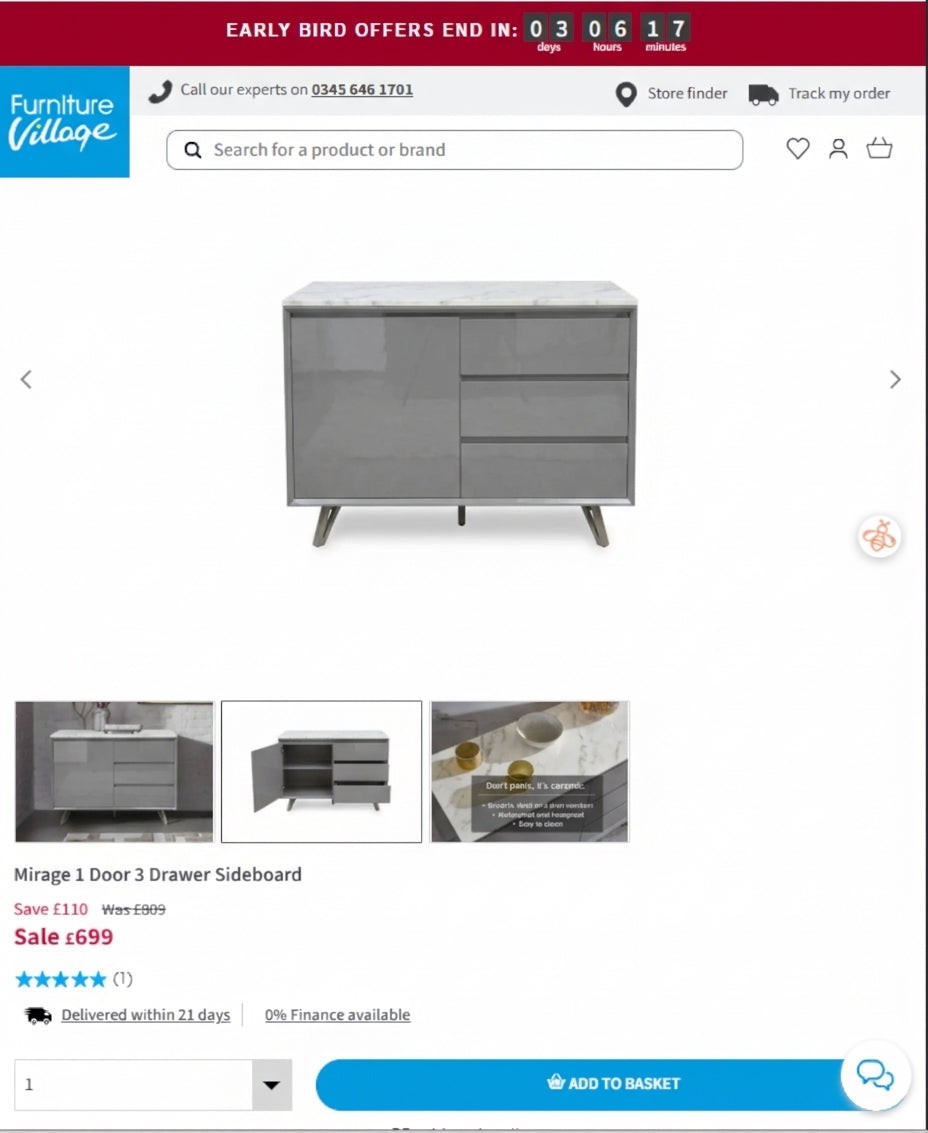 Price comparison