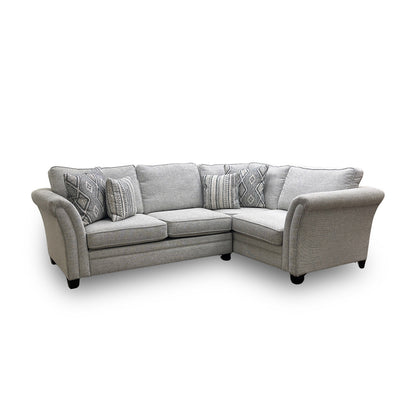 'Aria' Linen Fabric 2 Corner 1 Sofa Bed