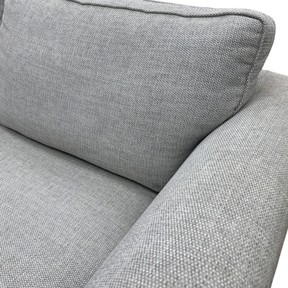 'Aria' Linen Fabric 2 Corner 1 Sofa Bed